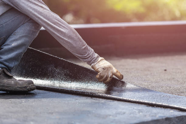 Professional Basement Waterproofing technician working in Canton, GA